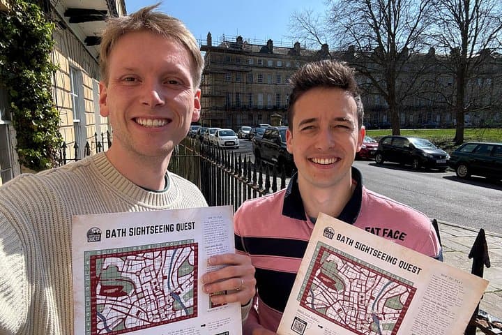 Bath Quest, Crack Clues, Follow the Map, History Sightseeing Tour