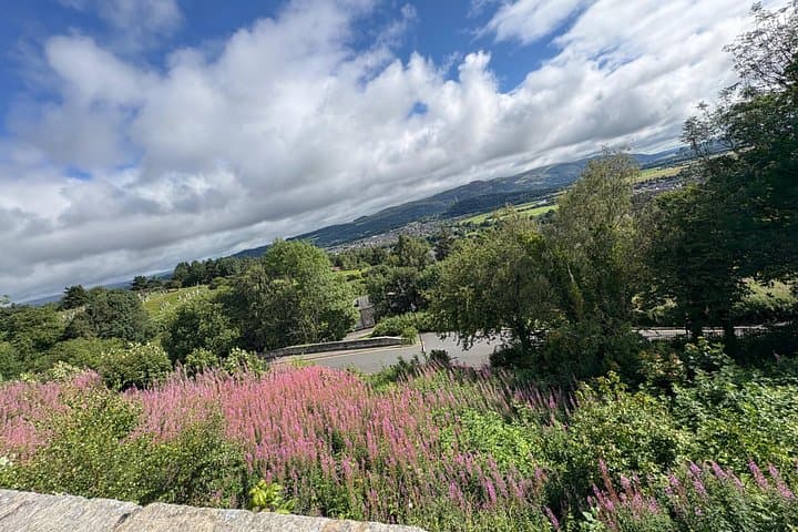 Wallace monument from Stirling Castle
