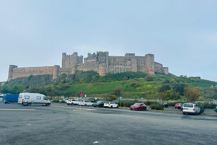 Holy Island, Alnwick Castle/Gdns, Border Guided Private Day Tour