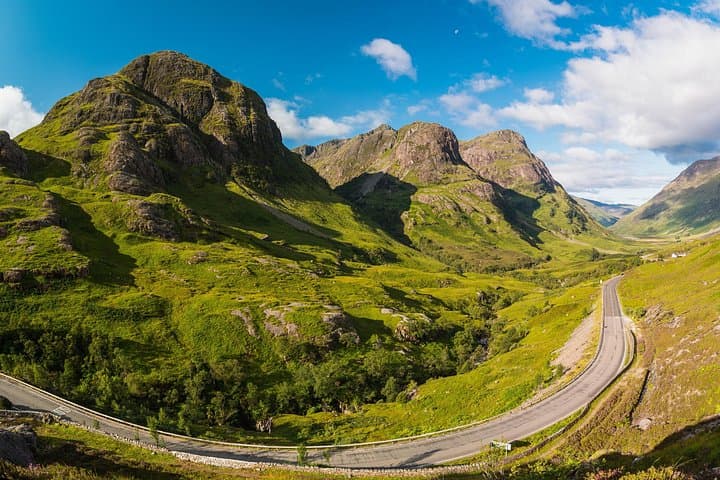 he dramatic landscape of Glencoe, one of Scotland’s most iconic and atmospheric valleys.