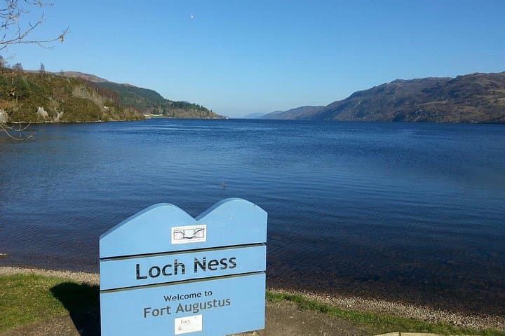 Arriving in Fort Augustus, located at the southern end of Loch Ness.
