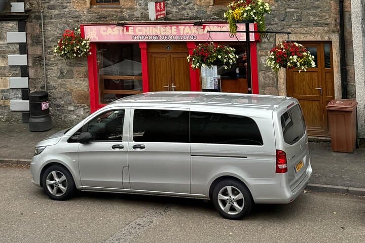 Private transport Edinburgh x Inverness Brazilian driver