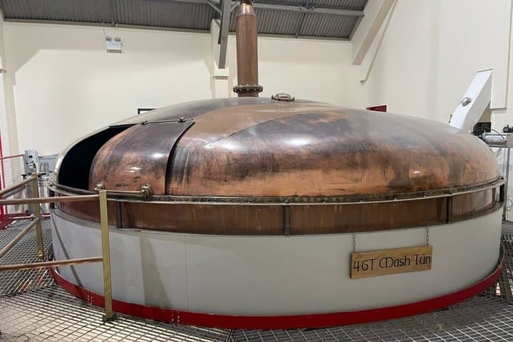 Our 60 year old Capredonich Mash Tun