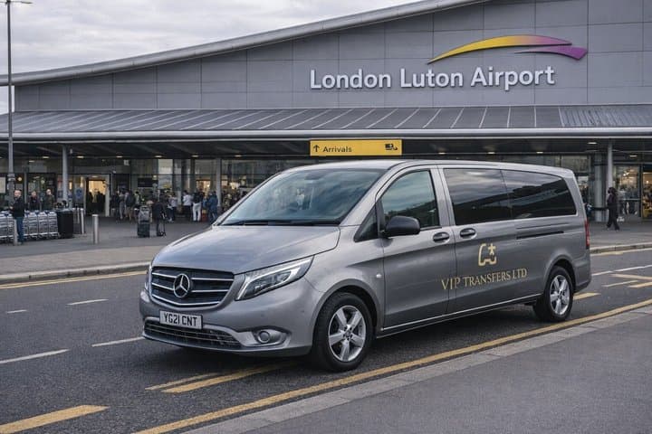 Luton Airport to London or Southampton Port Private Transfer