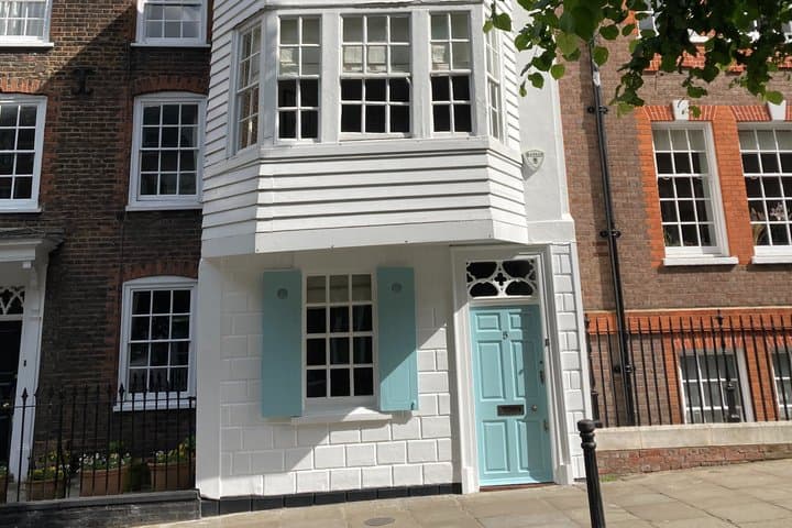 View of a house in Hampstead Village