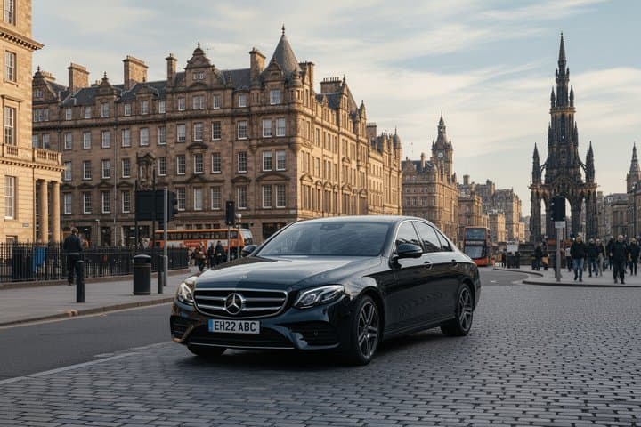 Private Golf Transfer from Edinburgh Return Service with 8h Wait