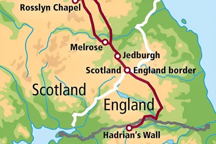 Rosslyn Chapel and Hadrian's Wall Small Group Tour from Edinburgh