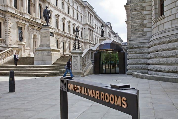 Churchill War Rooms with Wartime London Walking Tour option