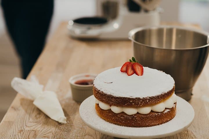 East London British Baking Masterclass Royal Victoria Sponge