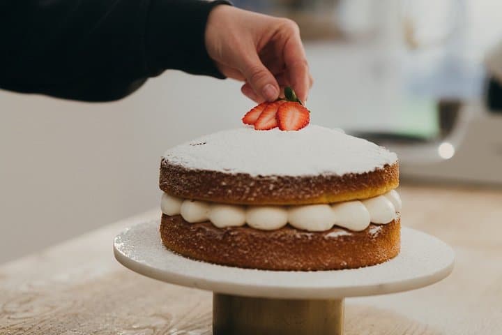 East London British Baking Masterclass Royal Victoria Sponge