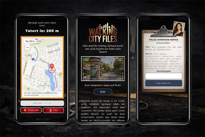 Self-Guided Crime Tour of Your City (in English or German)