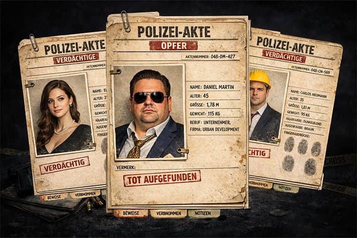 Self-Guided Crime Tour of Your City (in English or German)