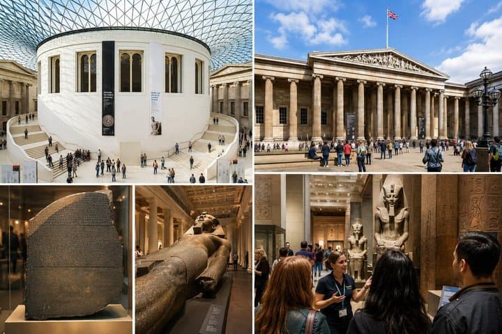 London Sightseeing and British Museum Guided Tour