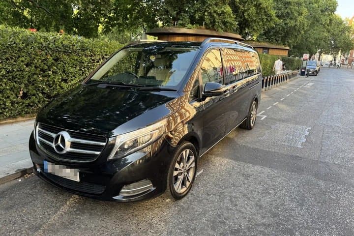 Private Heathrow to Central London Transfer Mercedes V-Class