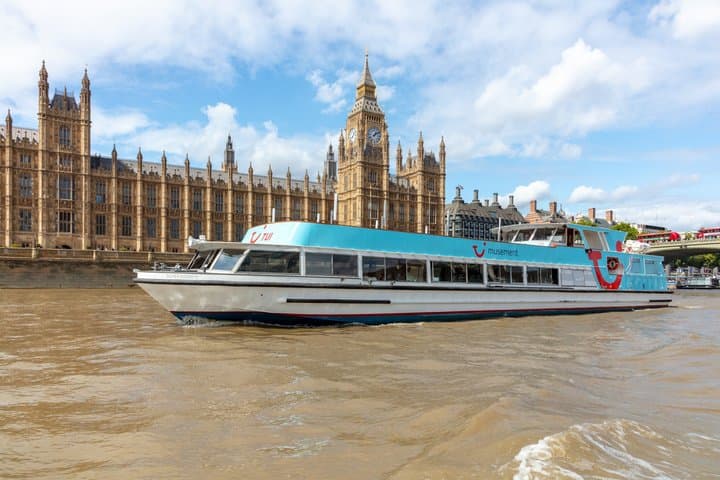 London River Thames Cruise with Afternoon Tea or Dinner