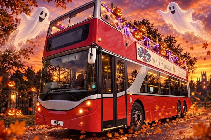London Halloween Fright Night Experience - Open-Top Bus Tour